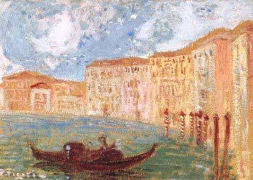 Pedro Figari Venecia oil painting image
